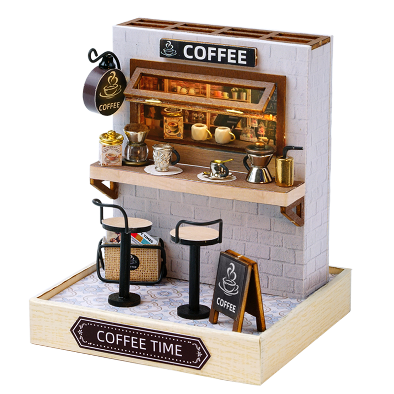 DIY Miniature Lil Coffee Shop – Lil' Haven