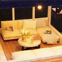 DIY Miniature House with Infinity Pool Set