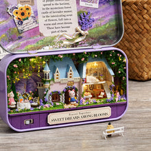 DIY Miniature Sweet Dreams Among Blooms Box Theater