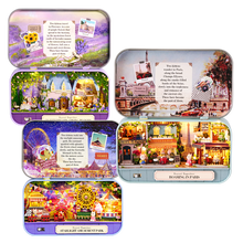 DIY Miniature Sweet Dreams Among Blooms Box Theater