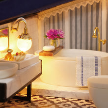 DIY Miniature House with Infinity Pool Set