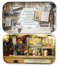 DIY Miniature Old Coffee House Box Theater