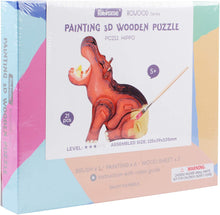Painting 3D Wooden Puzzle