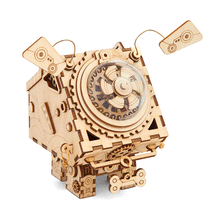 Wooden DIY Steampunk Music Box Seymour