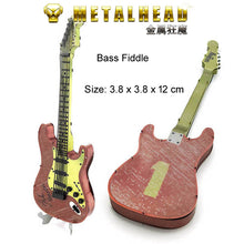 Bass Fiddle (Brown)- 3D Metal Puzzles