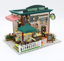 Miniature DIY Coffee Shop Set