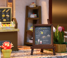 Miniature DIY Coffee Shop Set
