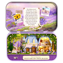 DIY Miniature Sweet Dreams Among Blooms Box Theater