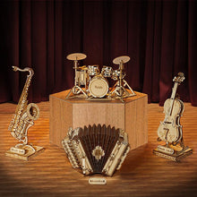 Accordion 3D Wooden Puzzle