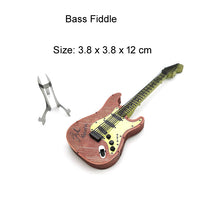 Bass Fiddle (Brown)- 3D Metal Puzzles