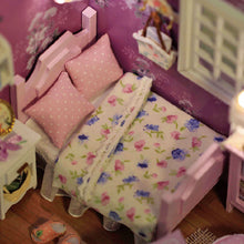 DIY Miniature Sweet Purple Bedroom