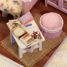 DIY Miniature Sweet Purple Bedroom