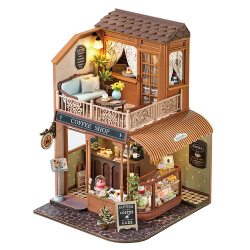 DIY Miniature Classic Coffee Shop