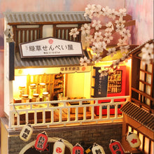 DIY Miniature Sakura Train Station Book Nook