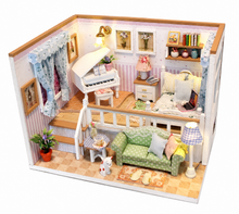 Miniature DIY Micky's Bedroom Dollhouse