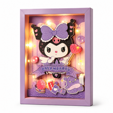 DIY Creative Kuromi 3D Stacking Sticker Set with LED