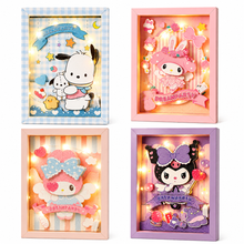 DIY Creative Kuromi 3D Stacking Sticker Set with LED