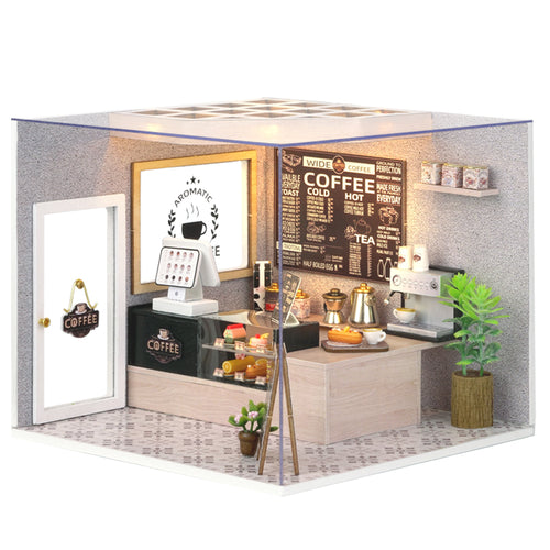 DIY Miniature Leisurely Coffee Shop