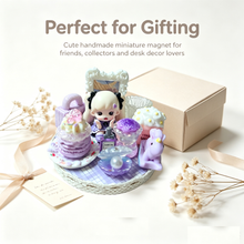 Lil‘ Haven Lavender Doll Dessert DIY Magnet