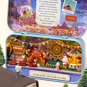 DIY Miniature Starlight Amusement Park Box Theater