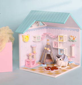 DIY Miniature Kitty's Playroom