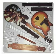 Electric Bass Guitar - 3D Metal Puzzles