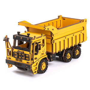 ROKR Dump Truck Engineering Vehicle 3D Wooden Puzzle TG603K