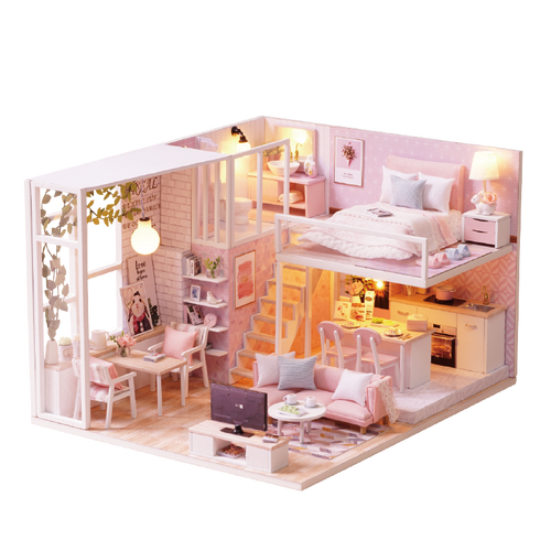 DIY Miniature Joanna's Loft Dollhouse