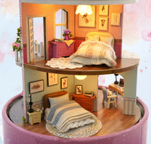 Miniature DIY Lovely Bedroom Rotating Dome
