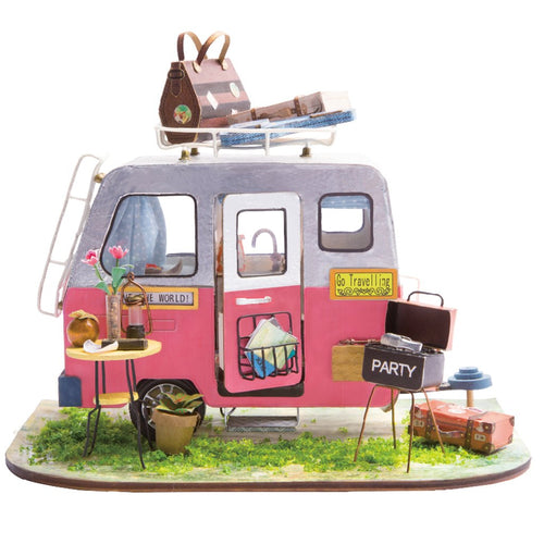 DIY Miniature Happy Camper Dollhouse