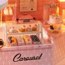 Miniature DIY Pink Carousel House