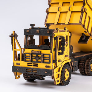 ROKR Dump Truck Engineering Vehicle 3D Wooden Puzzle TG603K