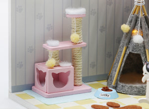 DIY Miniature Kitty's Playroom