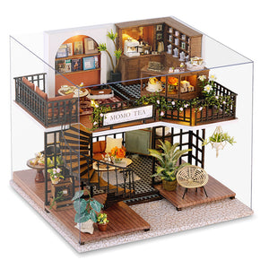 DIY Miniature Forest Tea Shop