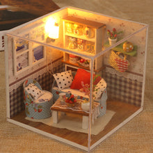 DIY Miniature Warm Living Room Set