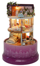 Miniature DIY Lovely Bedroom Rotating Dome
