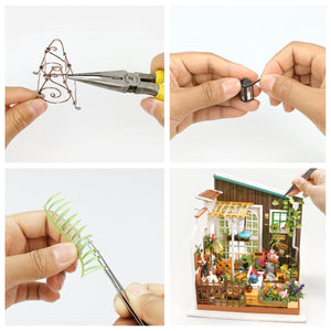 DIY Miniature Sunny Garden Dollhouse