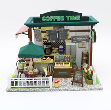 Miniature DIY Coffee Shop Set
