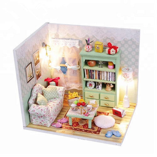 DIY Miniature Family Hall Set