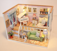 Miniature DIY Micky's Bedroom Dollhouse