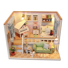 Miniature DIY Micky's Bedroom Dollhouse