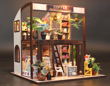 Miniature DIY Coffee House Set