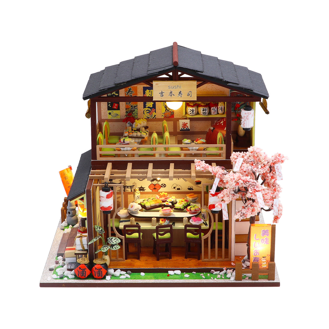 Miniature DIY Japanese Gibbon Sushi Set