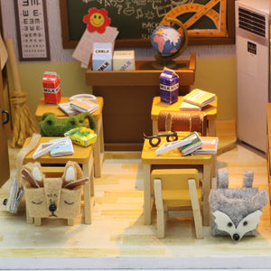 DIY Miniature School Set