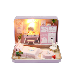 Happy Pink Bedroom Box Theater